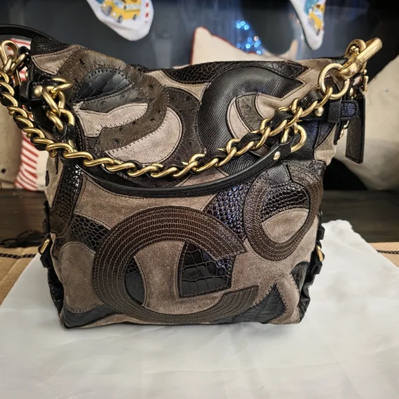 COACH BROOKE OPTICAL W/OSTRICH 14339 rare! - Picture 8 of 12